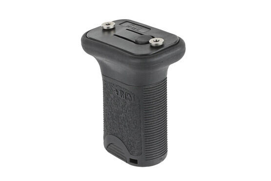 The BCMGunfighter short vertical grip keymod is made from durable black polymer